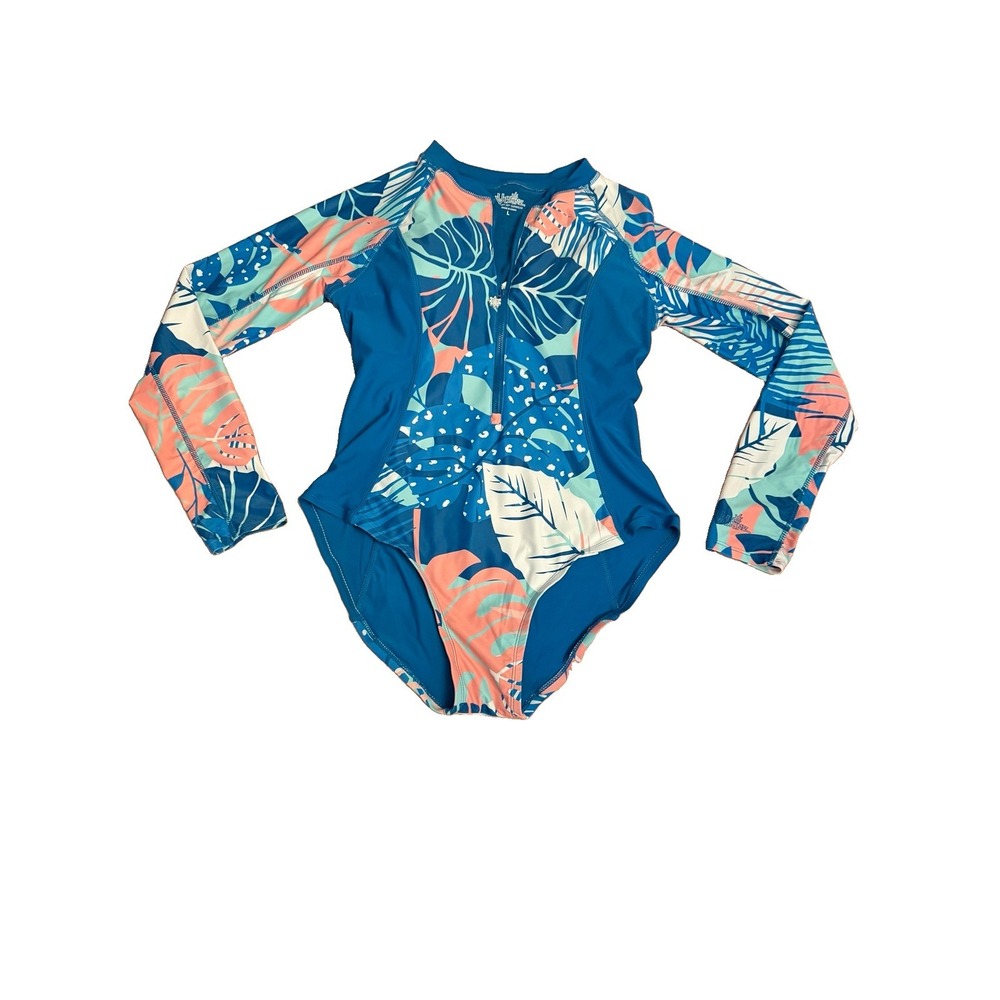 UV Skinz UPF 50+ Swimsuit Size L Rash Guard Long Sleeve Full Coverage Modest NEW